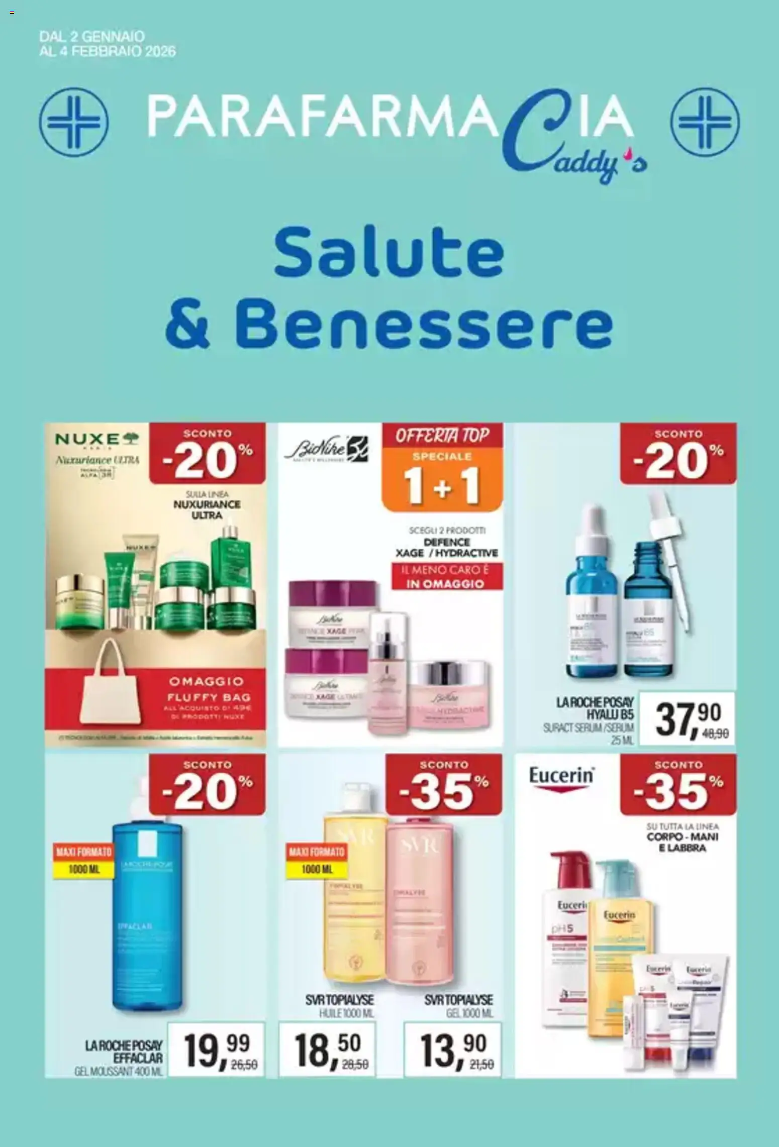 Caddy's Parafarmacia catalogo - pagina 1 - valido dal 02/01/2026