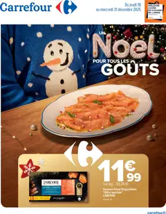 Aperçu Carrefour catalogue Festif valable à partir du 18/12/2025