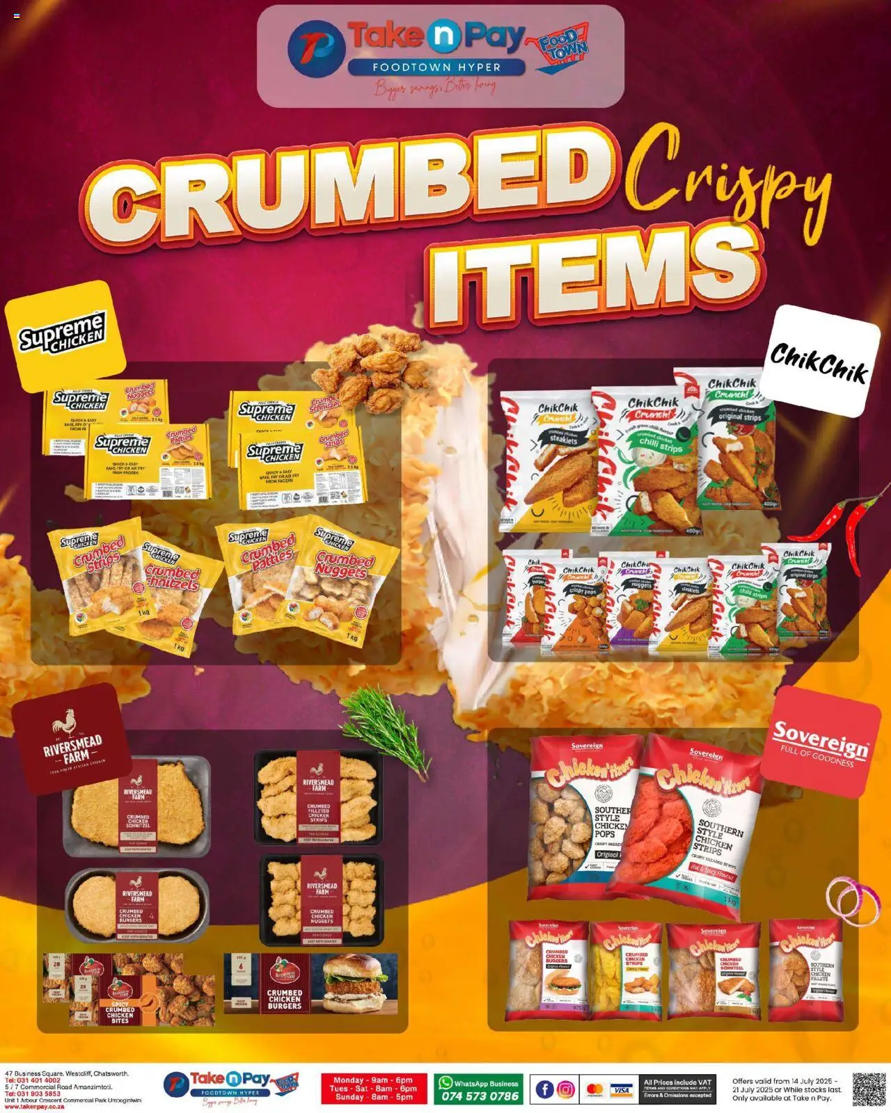 Take n Pay Specials - page 17- valid from 14/07/2025