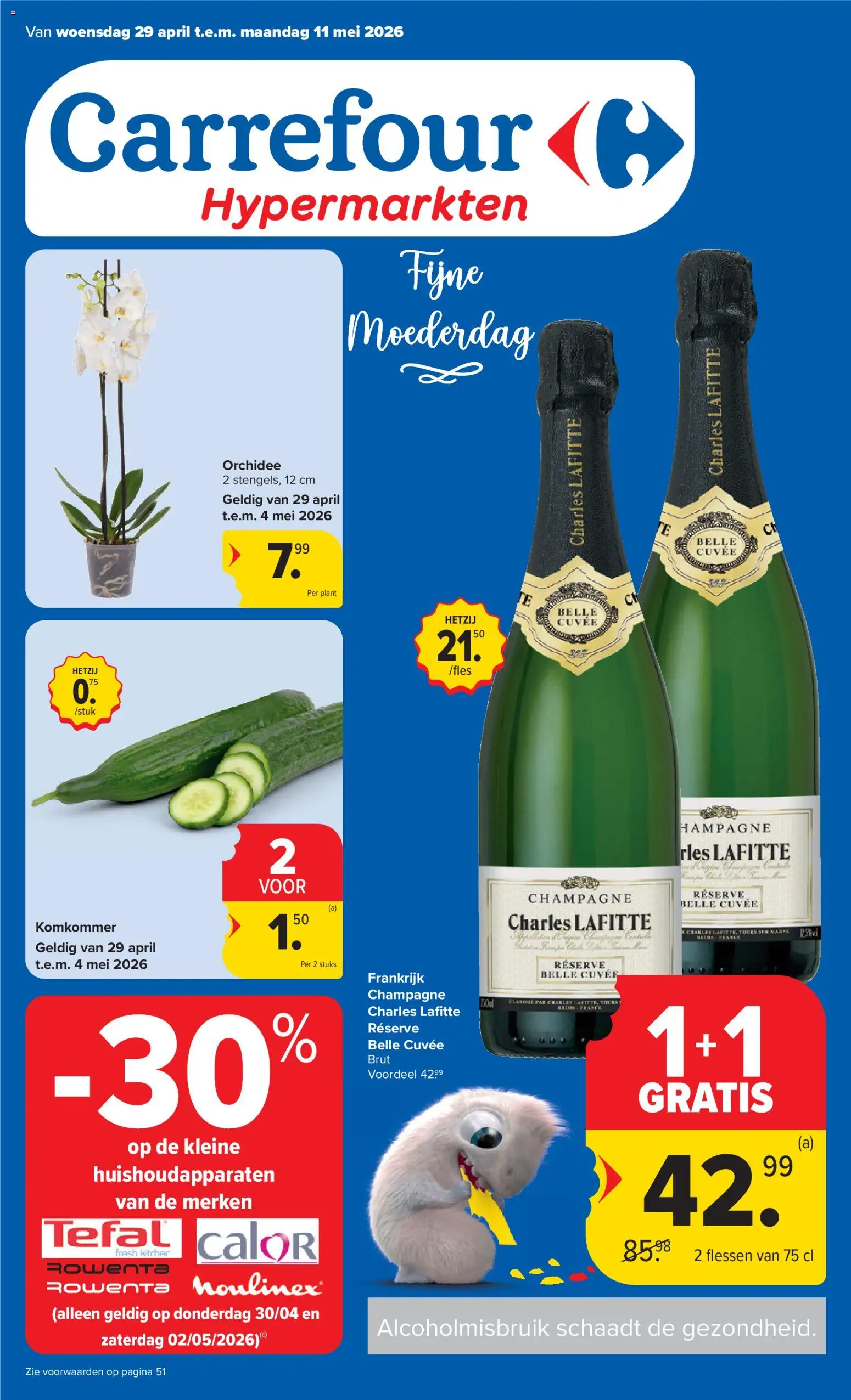 Carrefour folder week 18 - pagina 1- geldig vanaf 29/04/2026