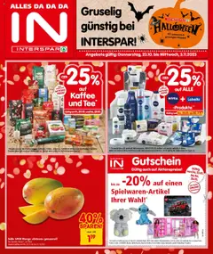 Vorschau Interspar Flugblatt gültig ab 23.10.2025
