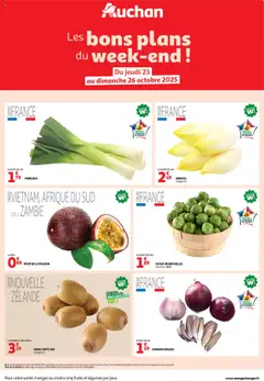 Auchan - Les bons plans du week-end dans votre hyper ! geldig vanaf 23/10/2025
