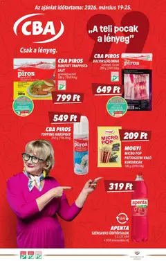 Előnézet CBA akciós újság érvényes 2026.03.19.-tól