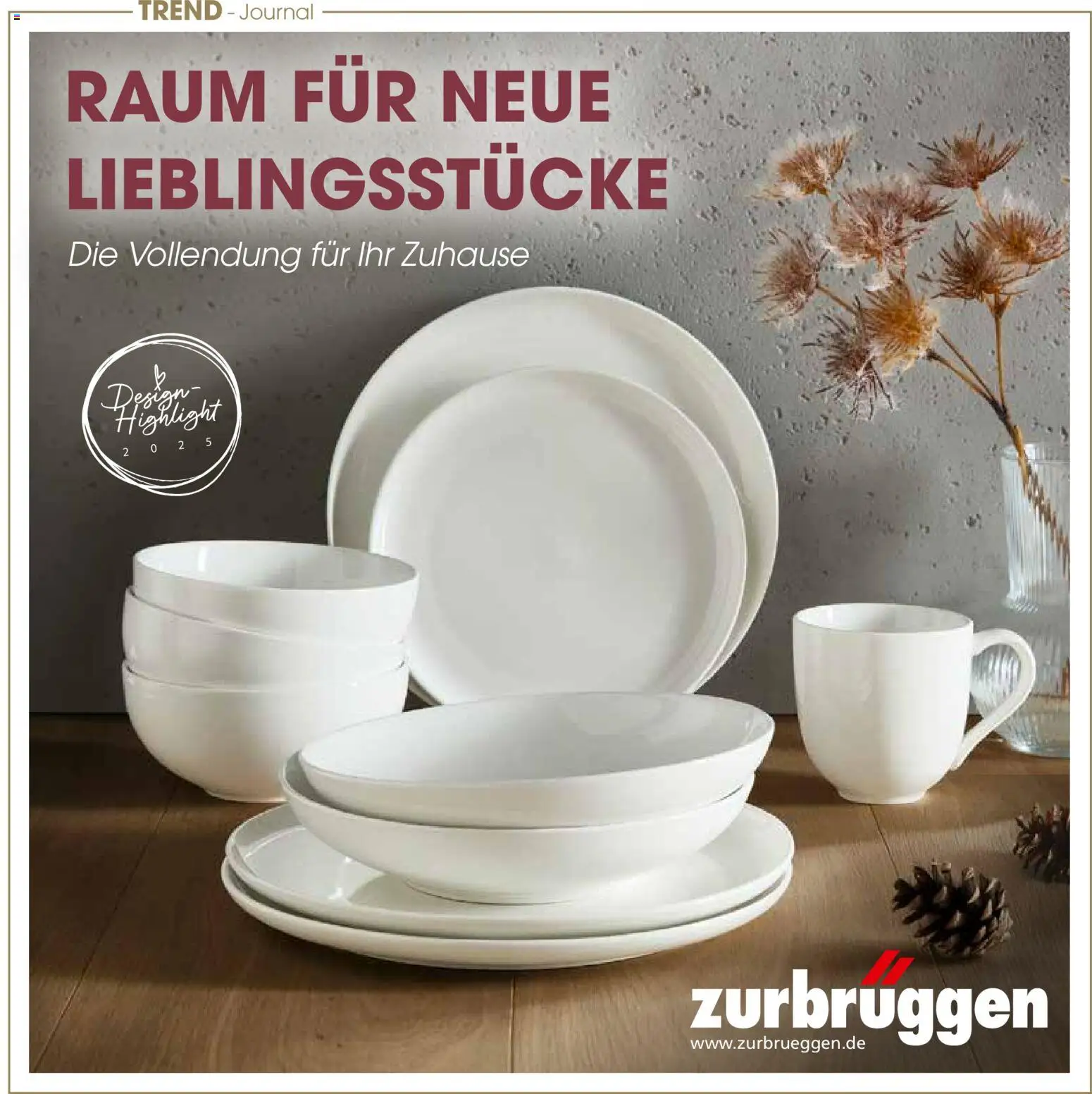Zurbrüggen Trend-Journal Herbst - Seite 1 - gültig ab 21.10.2025