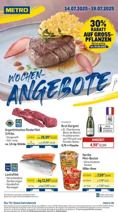 Vorschau Metro Prospekt 	 gültig ab 14.07.2025