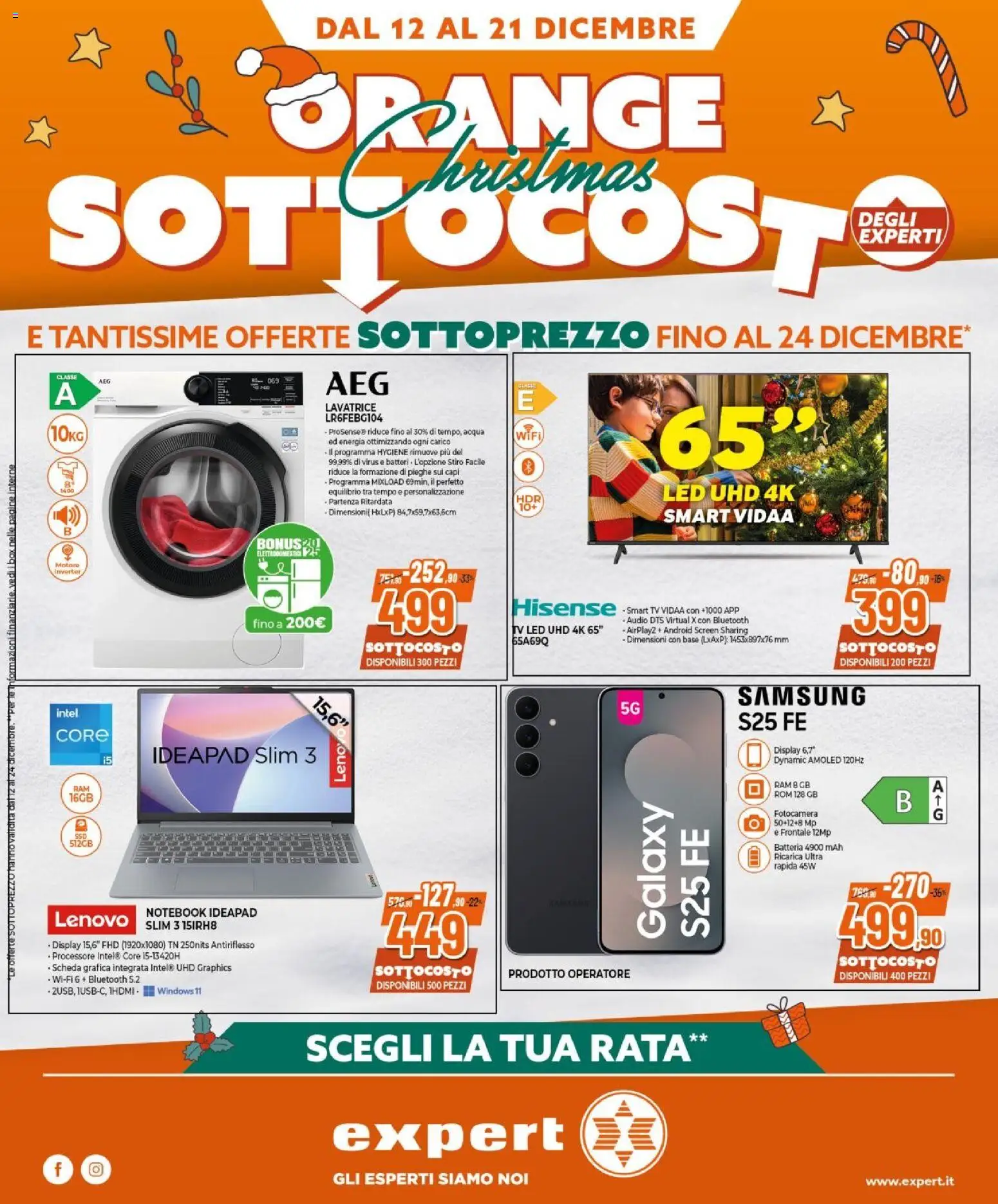 Volantino Expert	 - pagina 1 - valido dal 12/12/2025