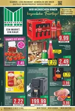 Vorschau Marktkauf Prospekt 	 gültig ab 22.12.2025