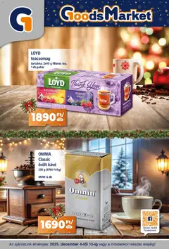 Előnézet Goods Market Akciós újság érvényes 2025.12.04.-tól