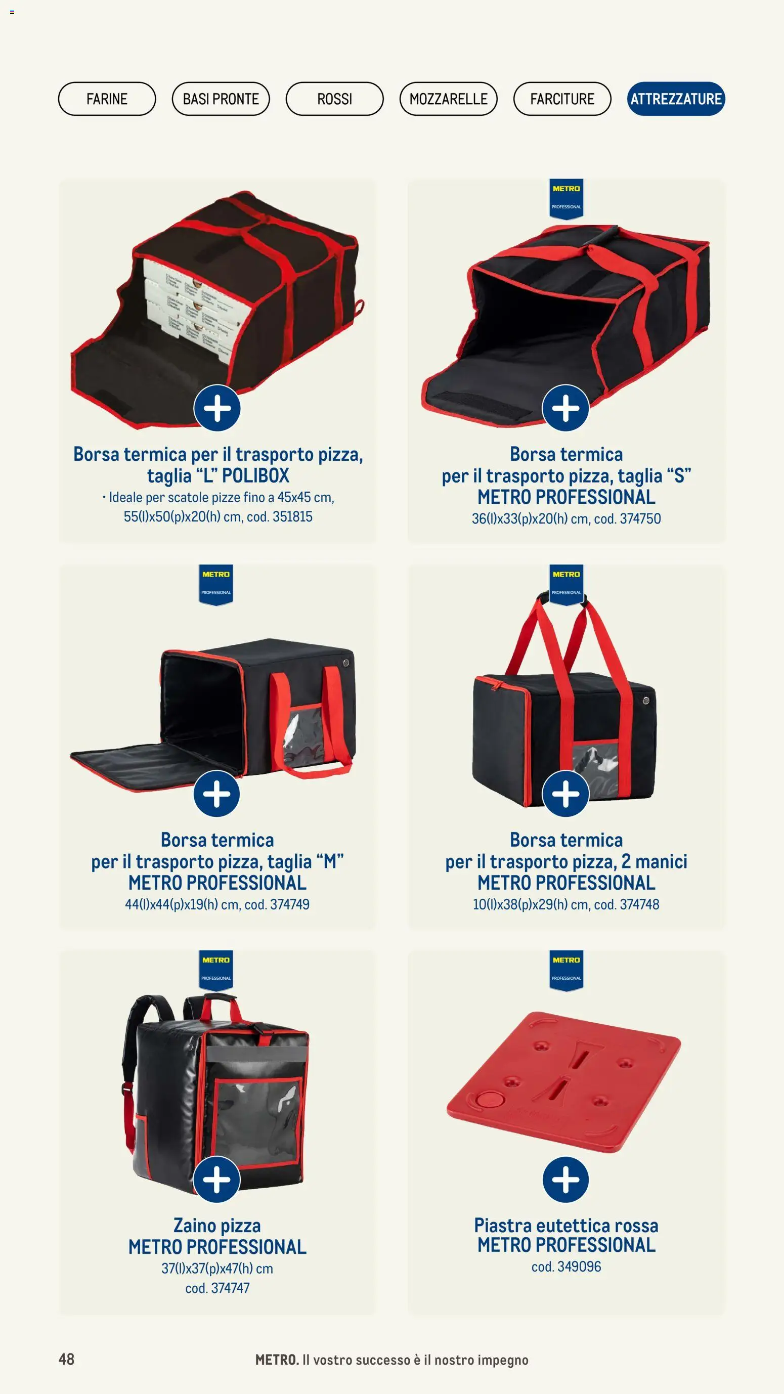Metro Pizzeria catalogo - pagina 48 - valido dal 08/01/2026