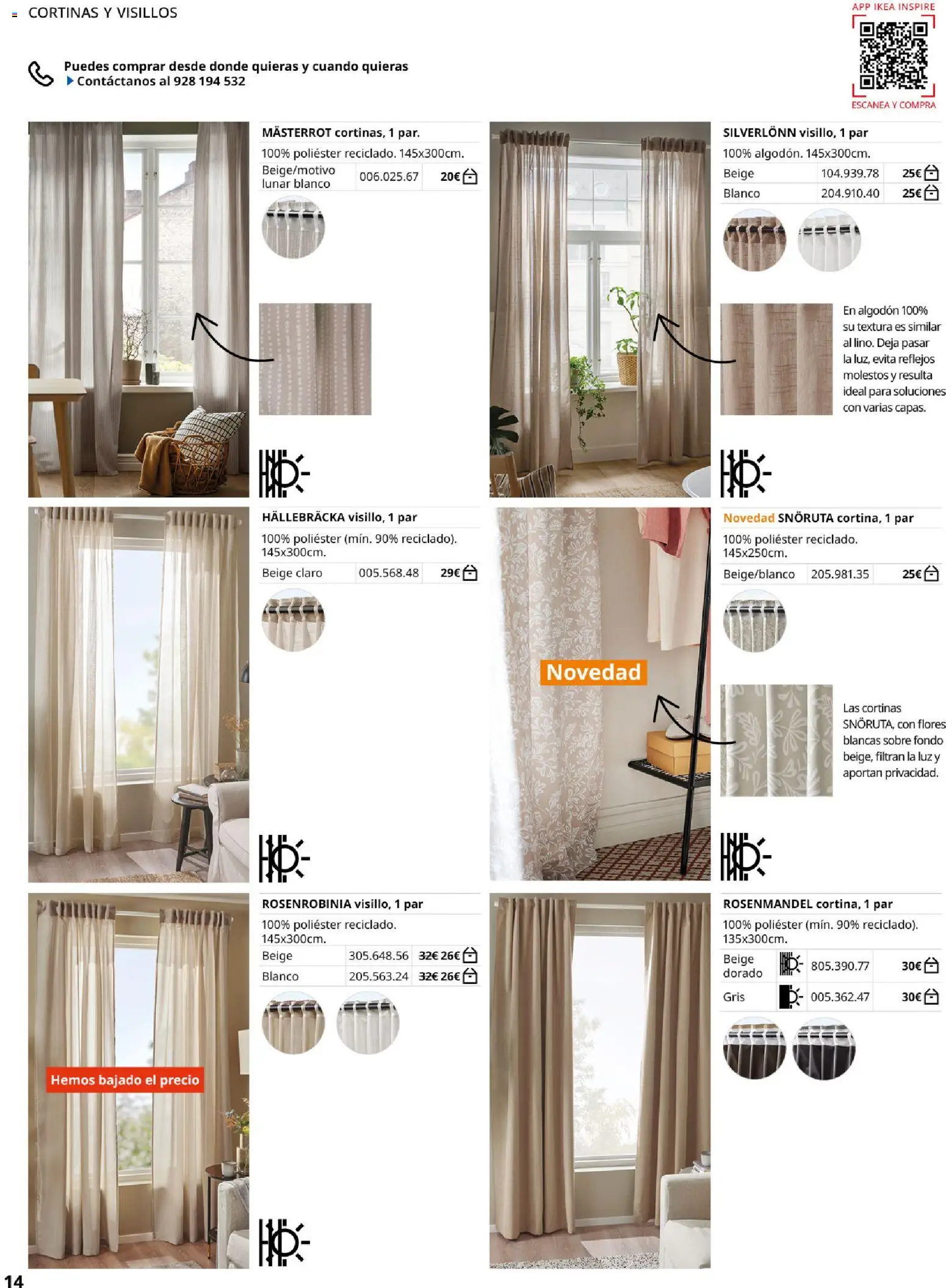 Catálogo IKEA Cortinas - Página de 14 - Válido desde 01/02/2026