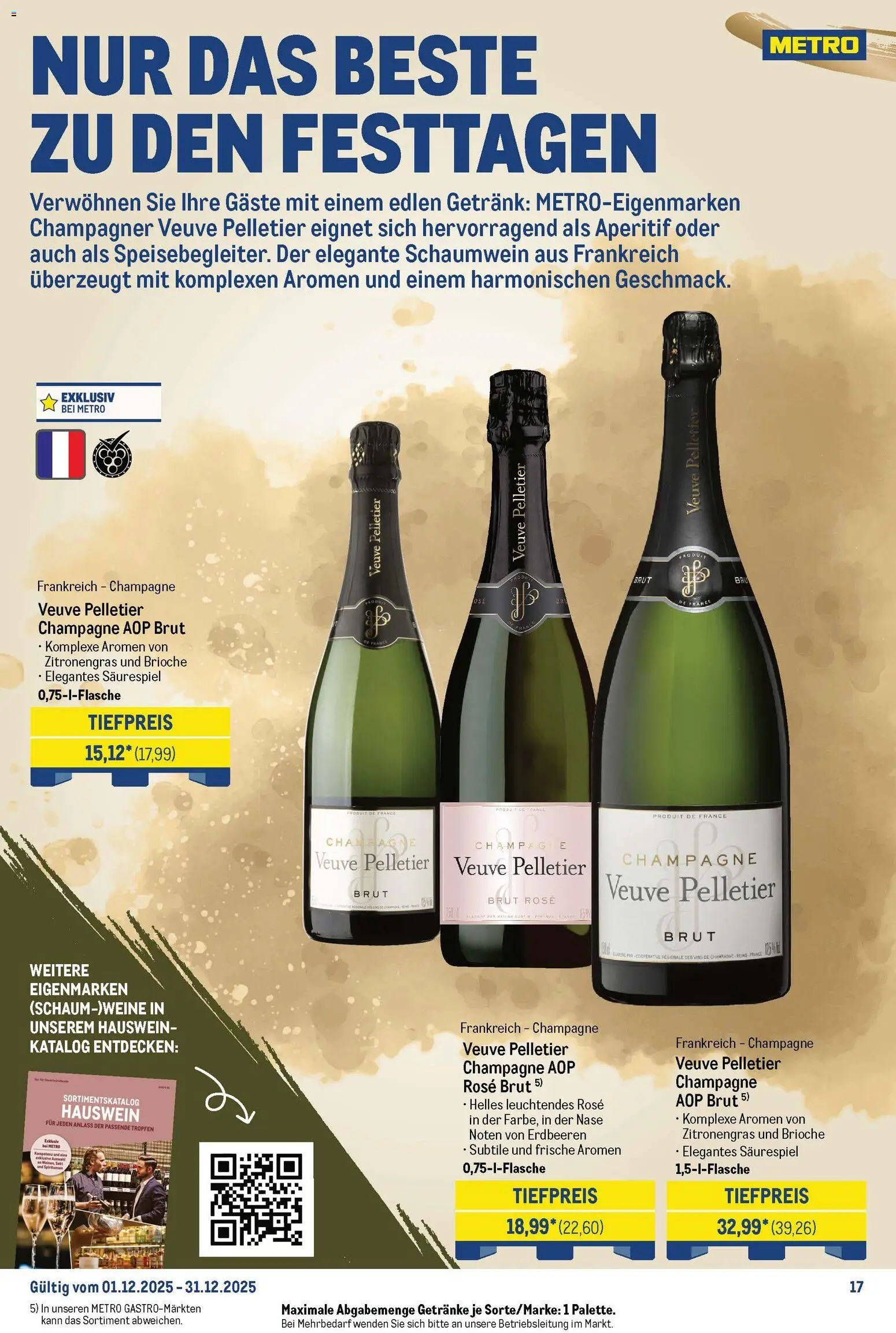 Metro Monats-Menü - Seite 17 - gültig ab 01.12.2025