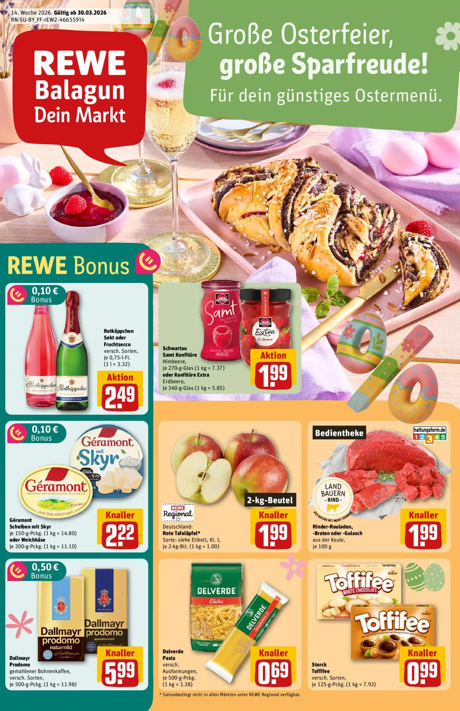 Rewe DE - DE Folder - page 1- valid from 30-03-2026
