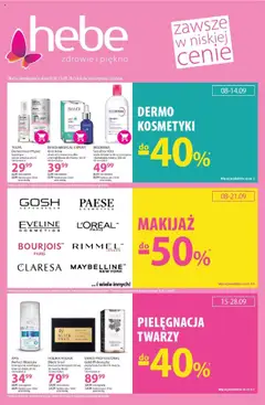 Podgląd Hebe Gazetka ważny od 08.09.2025