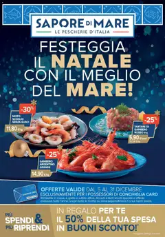 Anteprima Volantino Sapore di mare	 valida dal 05/12/2025