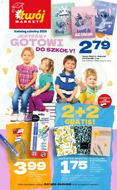 Podgląd Twój Market Gazetka - Gotowi do szkoły ważny od 21.07.2025