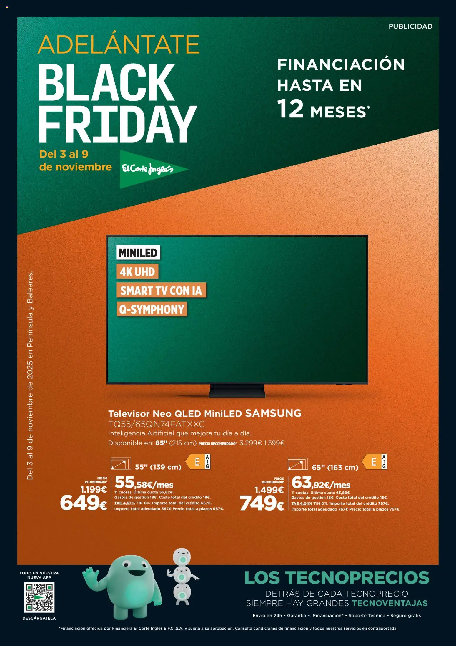 El Corte Inglés Black Friday - Página de 1 - Válido desde 03/11/2025