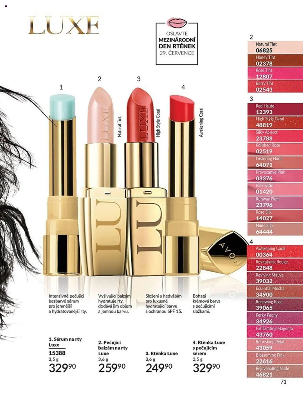 Avon katalog 7/2025 - strana 71- platný od 01.07.2025
