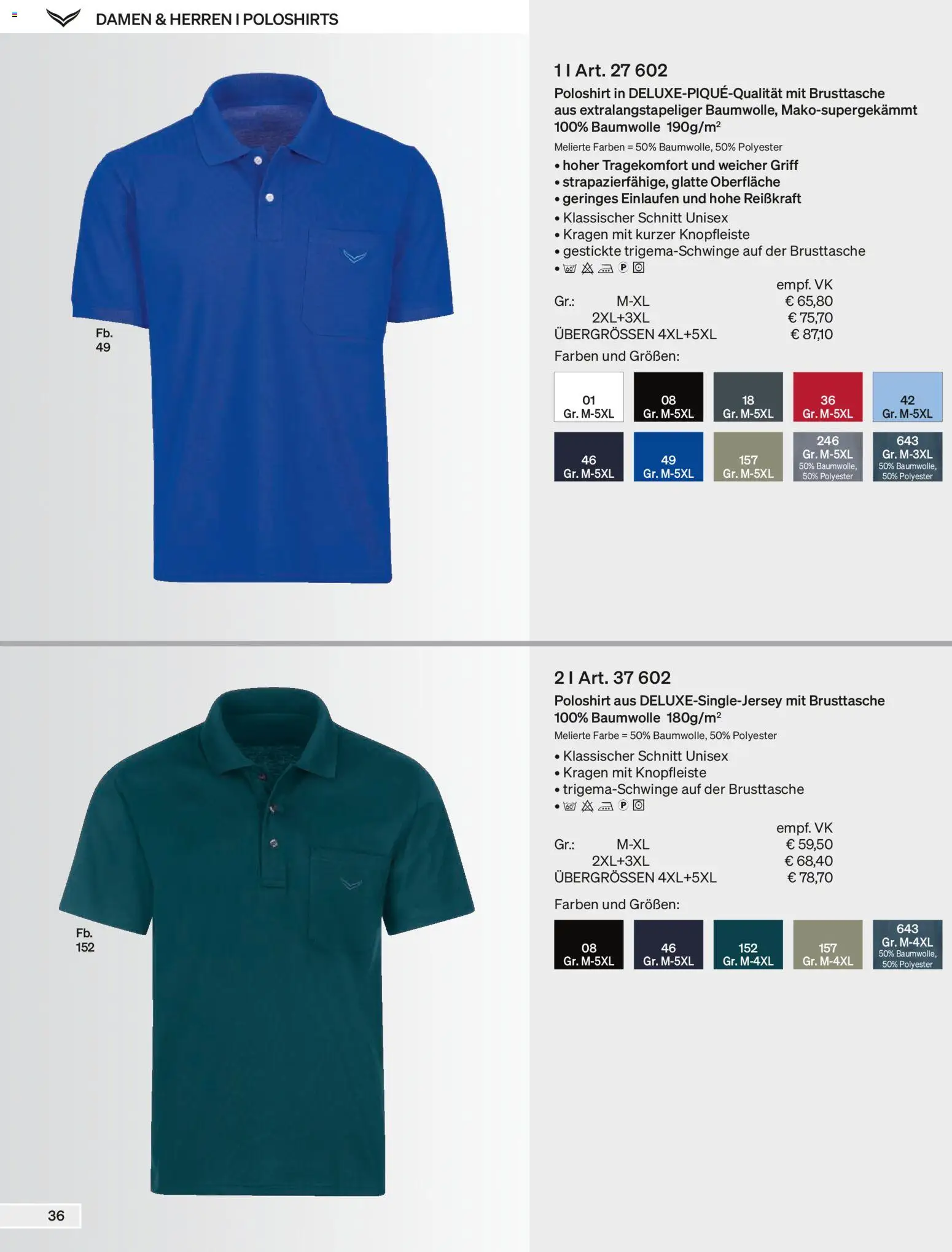 Trigema Prospekt - Seite 36 - gültig ab 01.02.2026