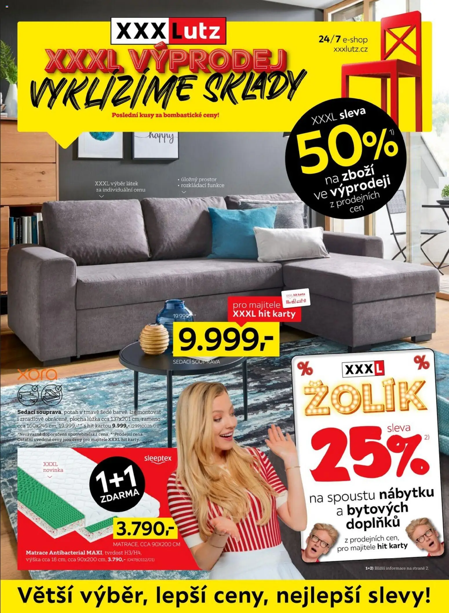 XXXLutz leták - strana 1- platný od 27.12.2025
