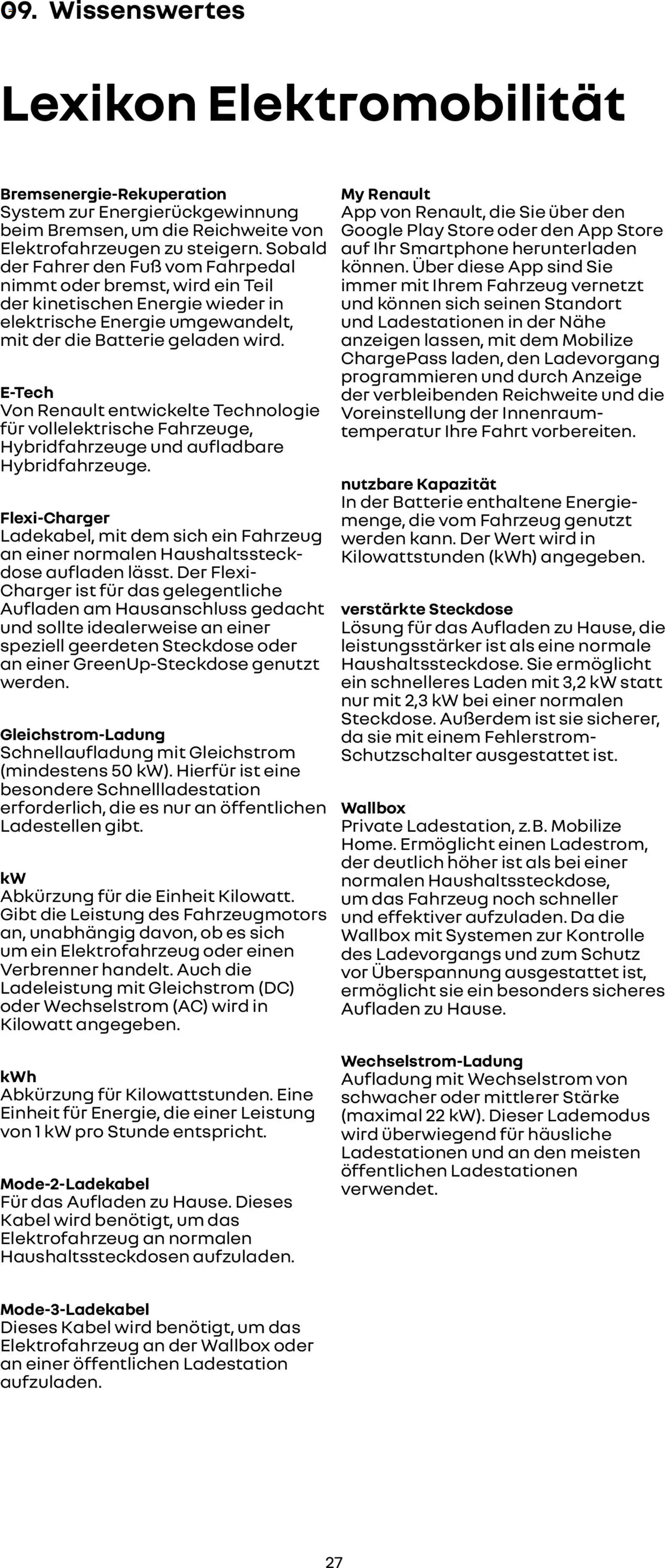 Renault Megane E-Tech - Seite 27 - gültig ab 14.01.2026