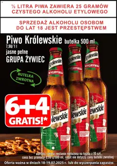 Podgląd Prim Market Promocja - Piwo Królewskie 6+4 Gratis ważny od 18.07.2025