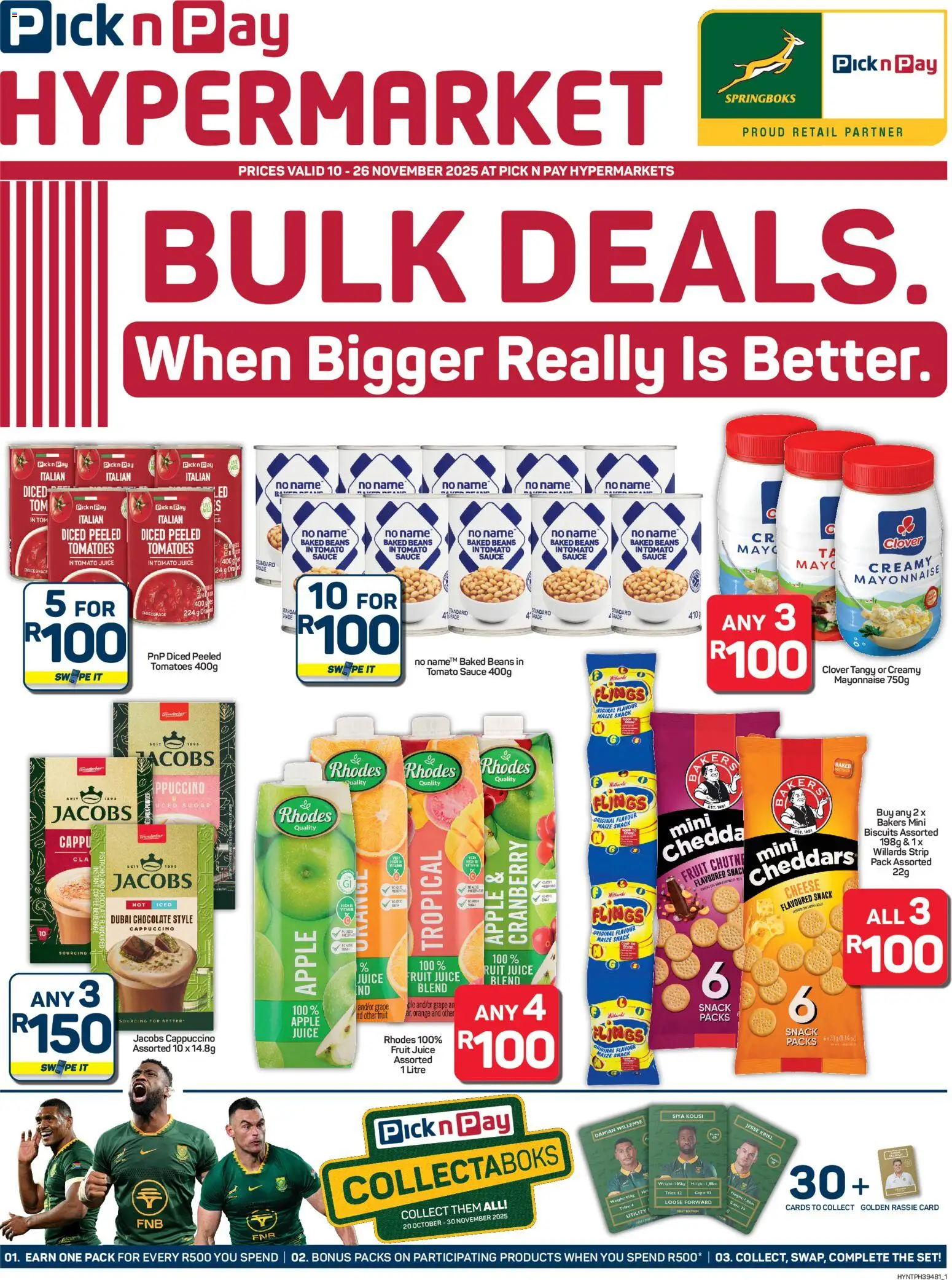 Pick n Pay Specials - page 1- valid from 10/11/2025