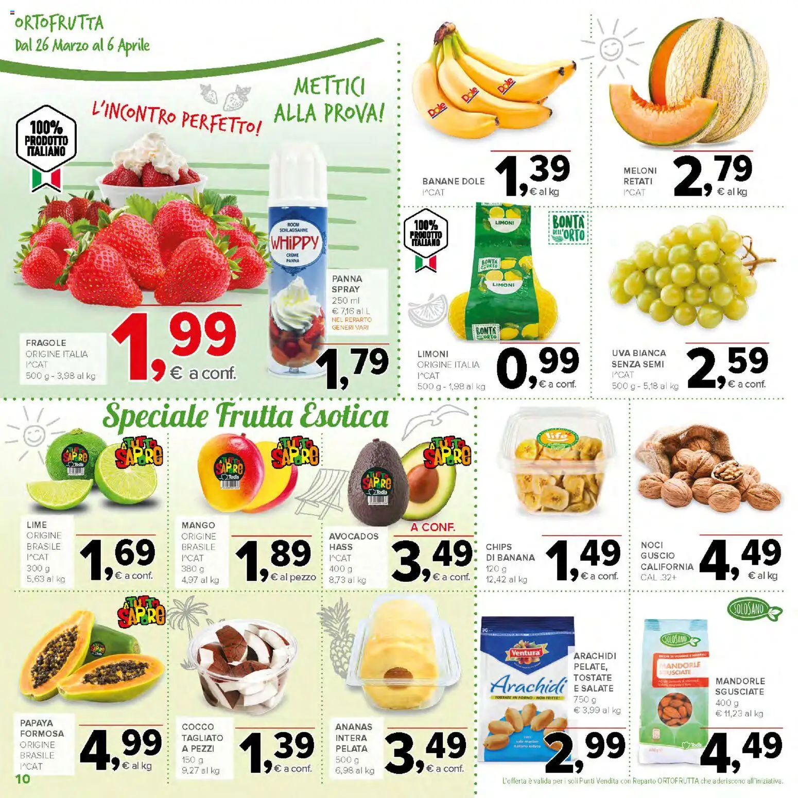 Todis volantino - pagina 10 - valido dal 26/03/2026