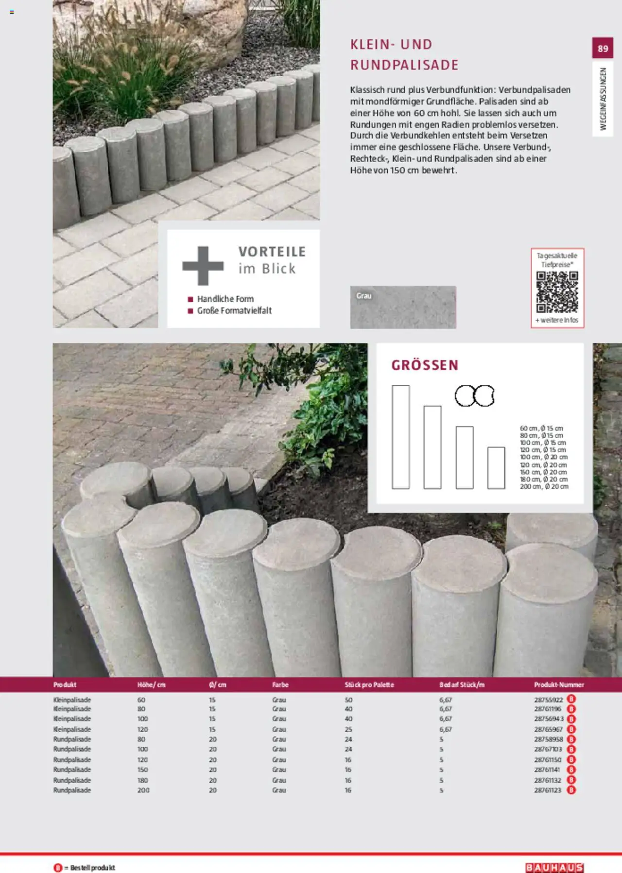 Bauhaus Gartenbaumaterialien 2025 - Seite 89- gültig ab 11.03.2025