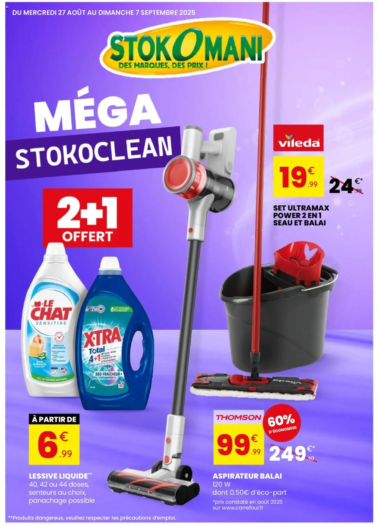 Stokomani catalogue - page 1 - valable à partir du 27/08/2025