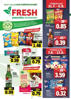 Fresh leták platný od 31.07.2025