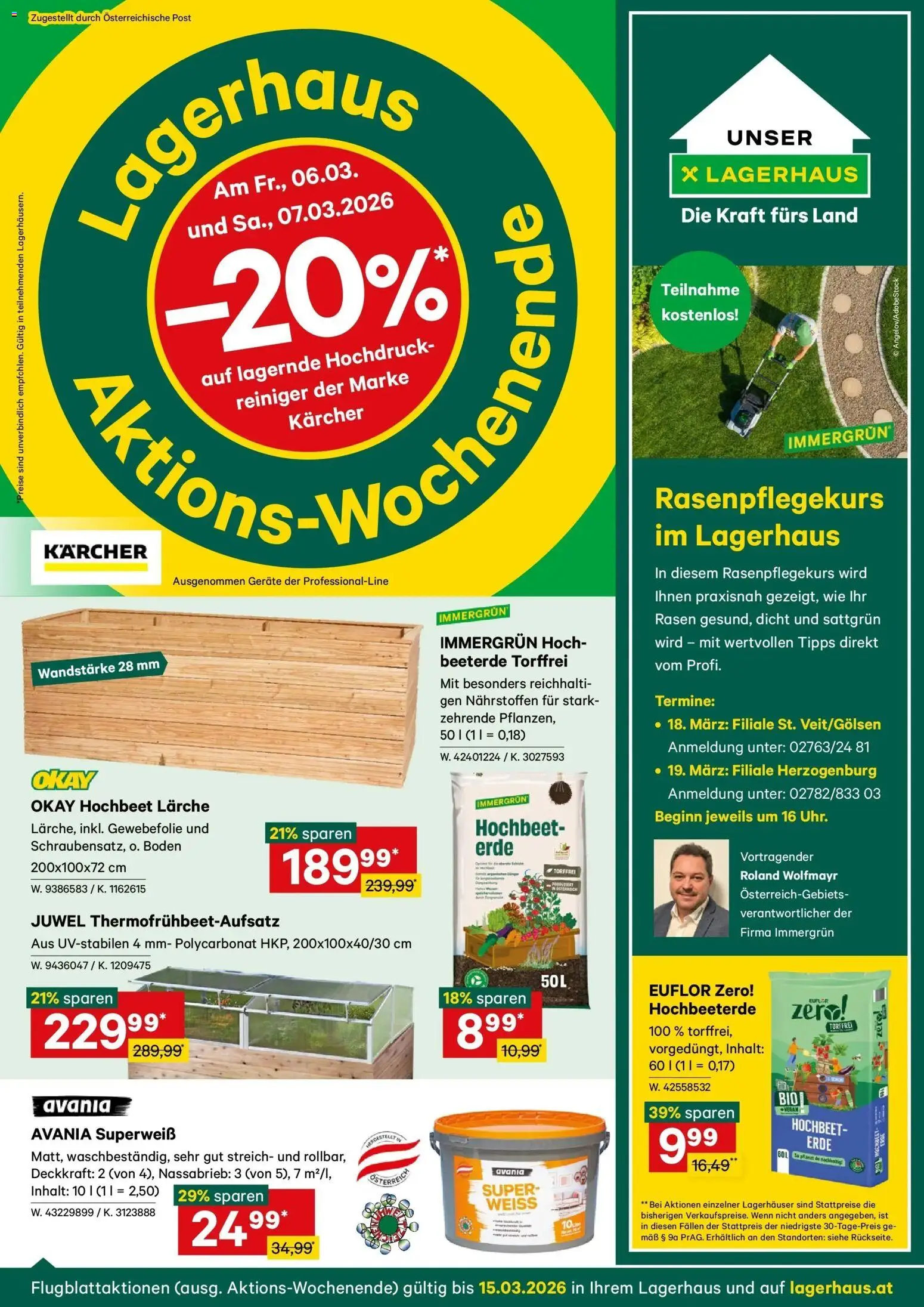 Lagerhaus Wochen Angebote - Seite 1- gültig ab 01.03.2026