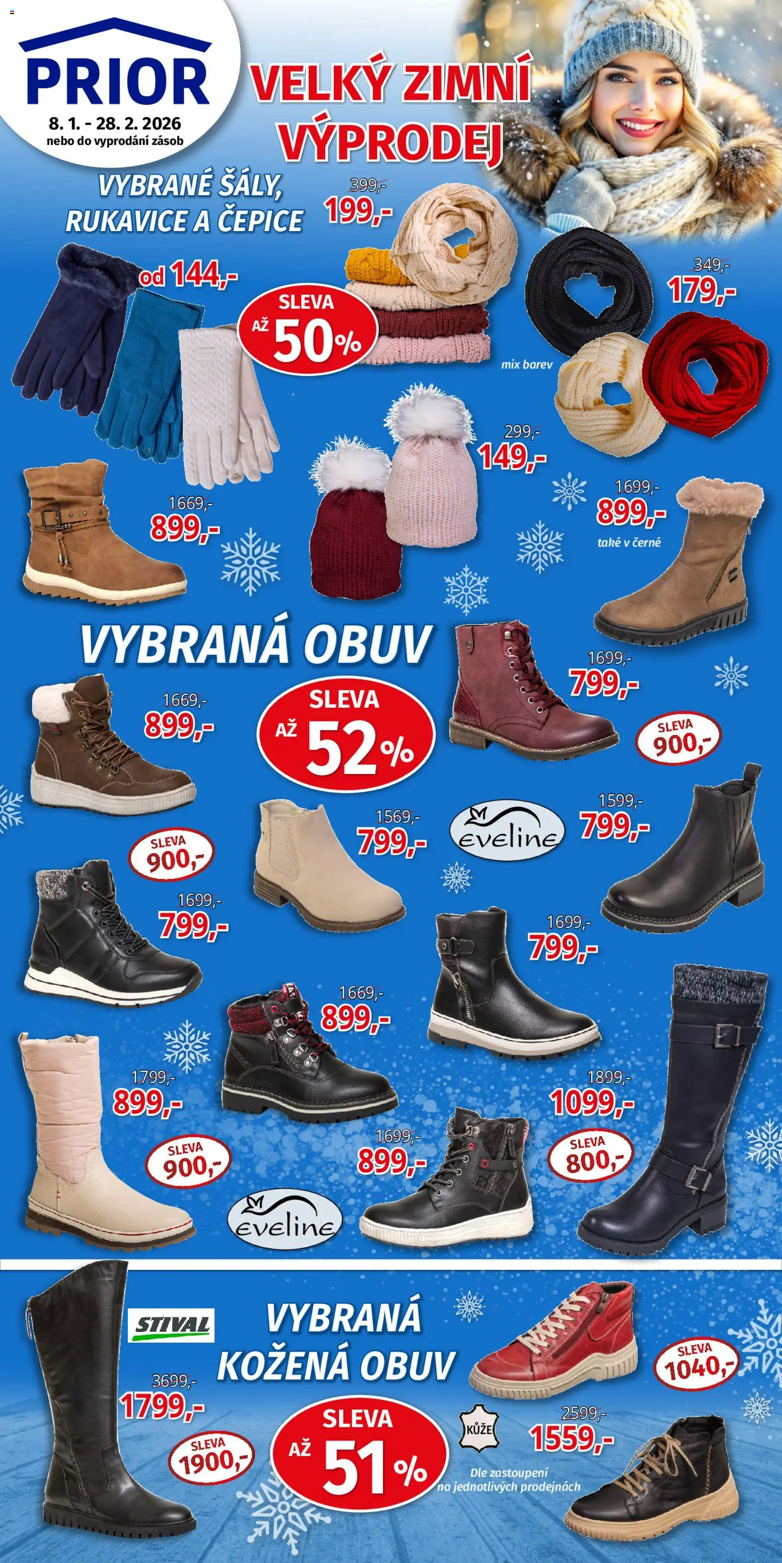 Prior - Akční Nabídka Obuvi - strana 1- platný od 08.01.2026