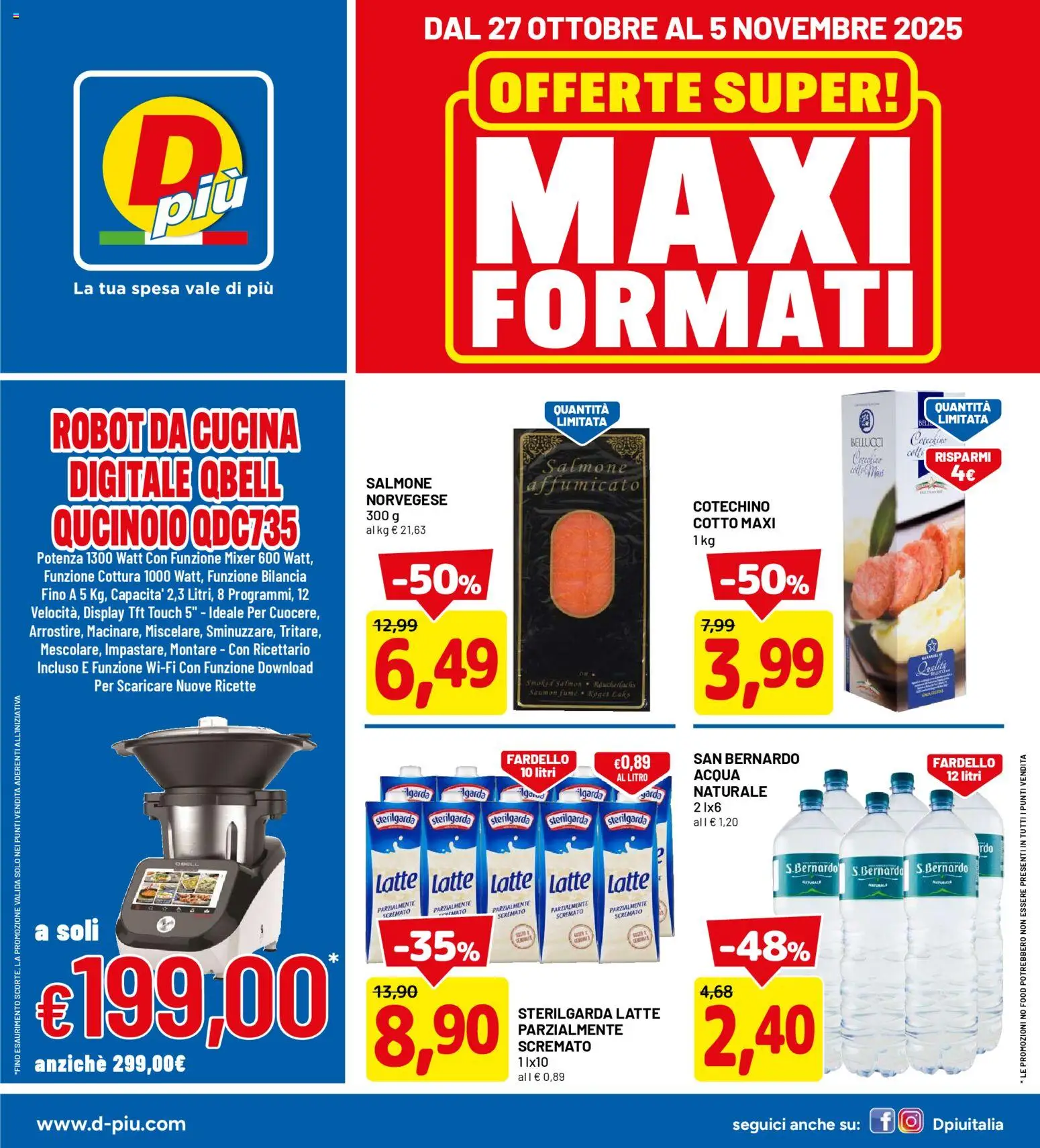 Volantino D Più	 - pagina 1 - valido dal 27/10/2025