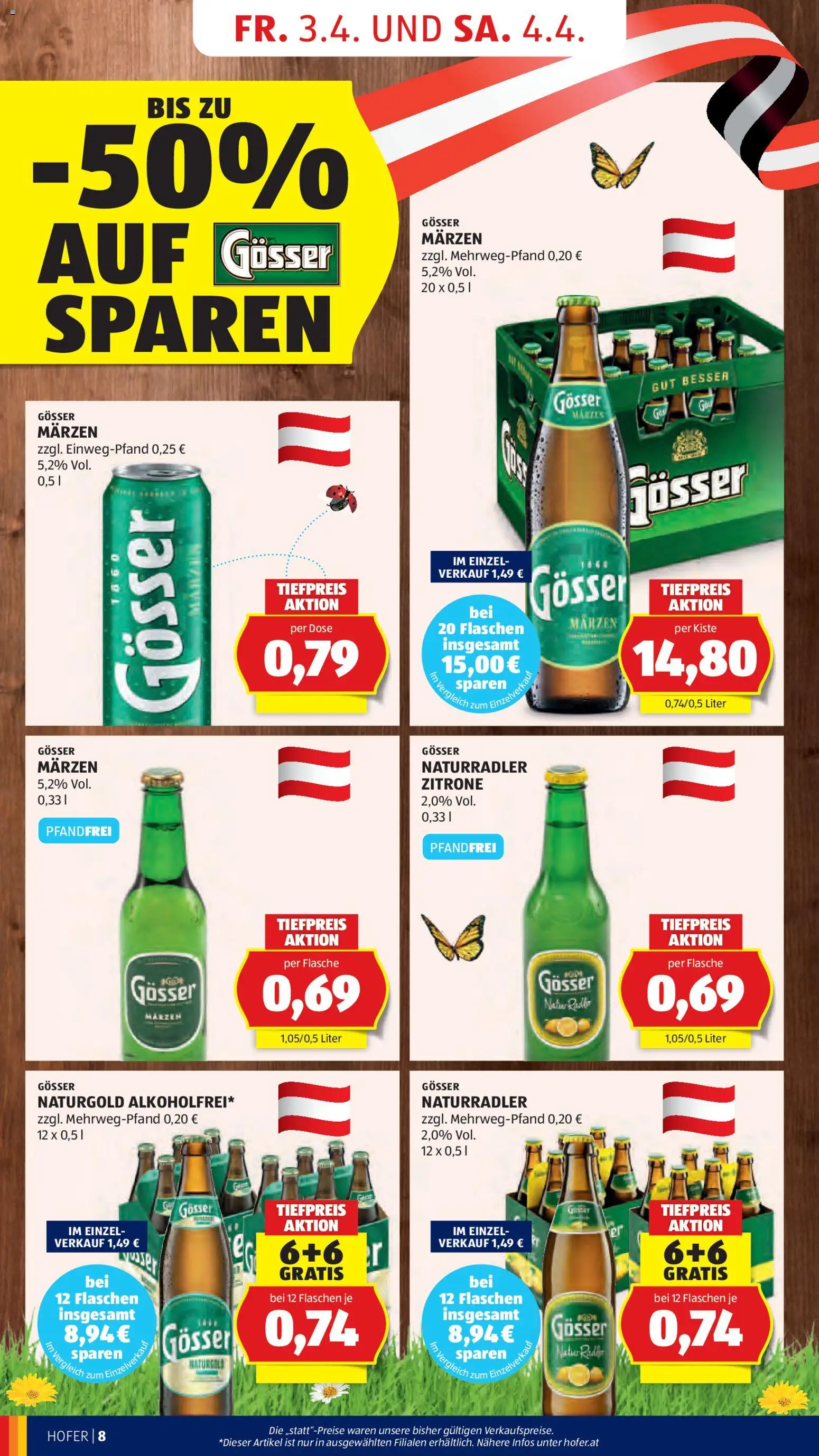 Hofer Flugblatt - page 10- valid from 01.04.2026