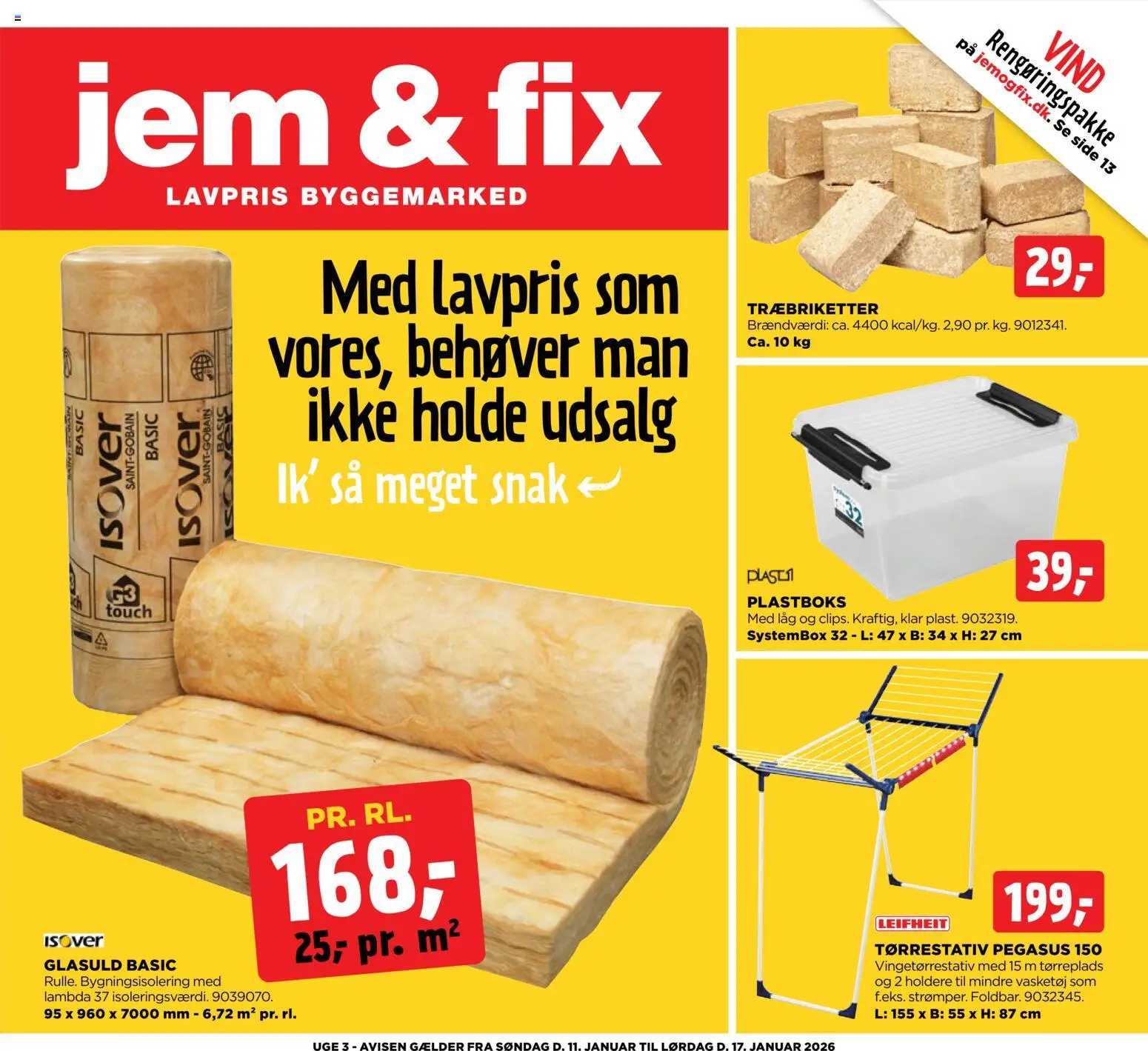 Jem & fix - Tilbudsavis - side 1- gyldig fra 11/01/2026