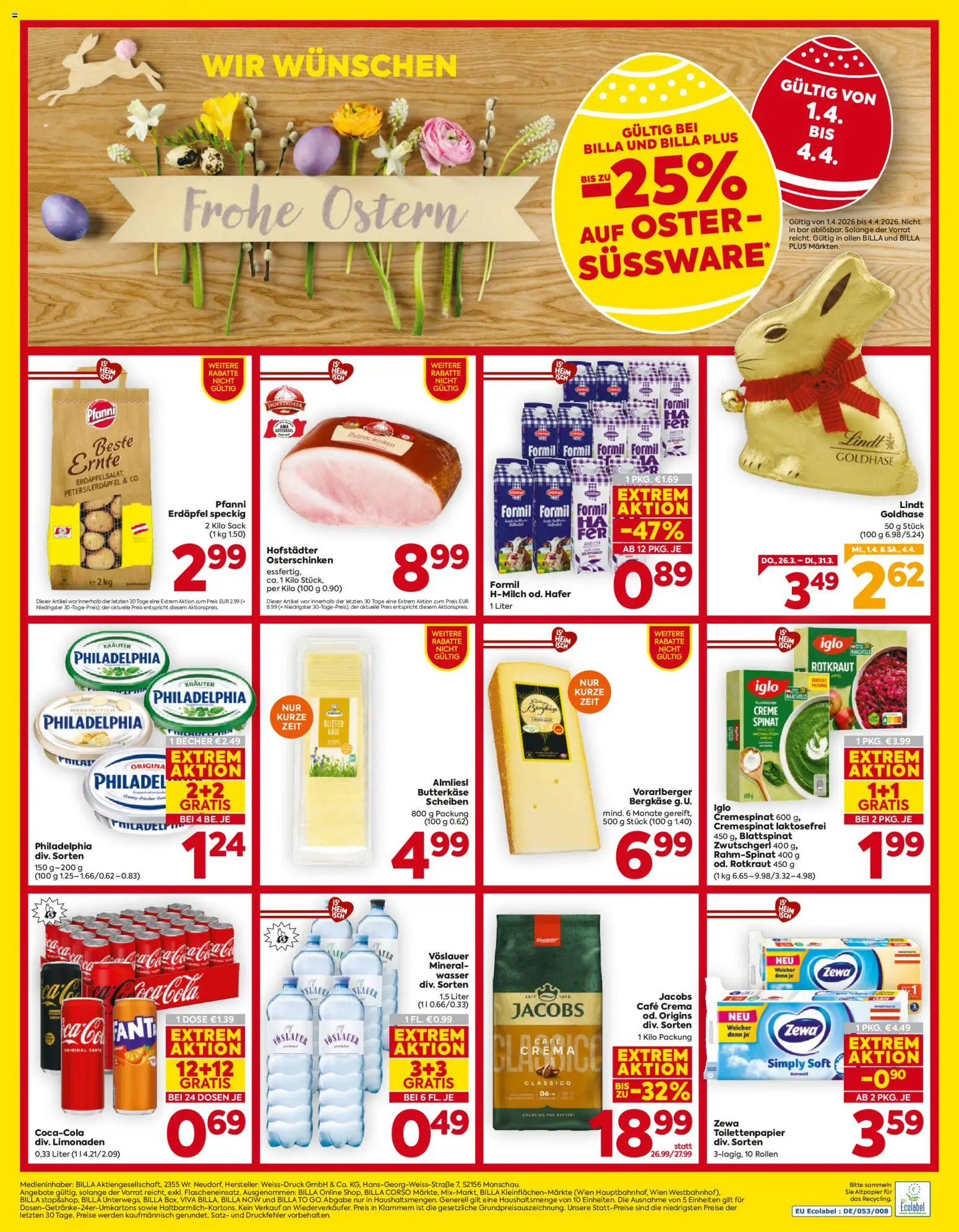 Billa - Flugblatt - page 20- valid from 26.03.2026