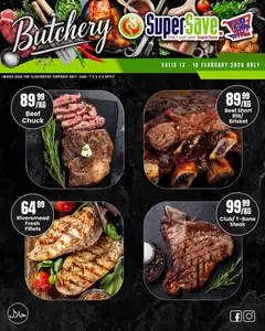 Preview Super Save Great-Value Butchery Specials valid from 13/02/2026