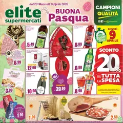 Anteprima Elite Supermercati volantino valida dal 20/03/2026