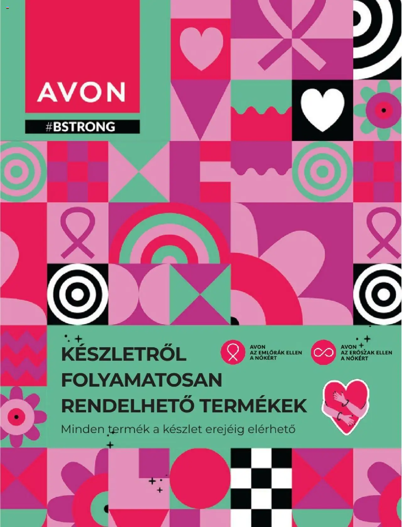 AVON katalógus - Adománygyűjtő katalógus - 1oldal - érvényes 2025.08.01.-tól
