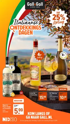 Gall en Gall folder geldig vanaf 07-04-2026