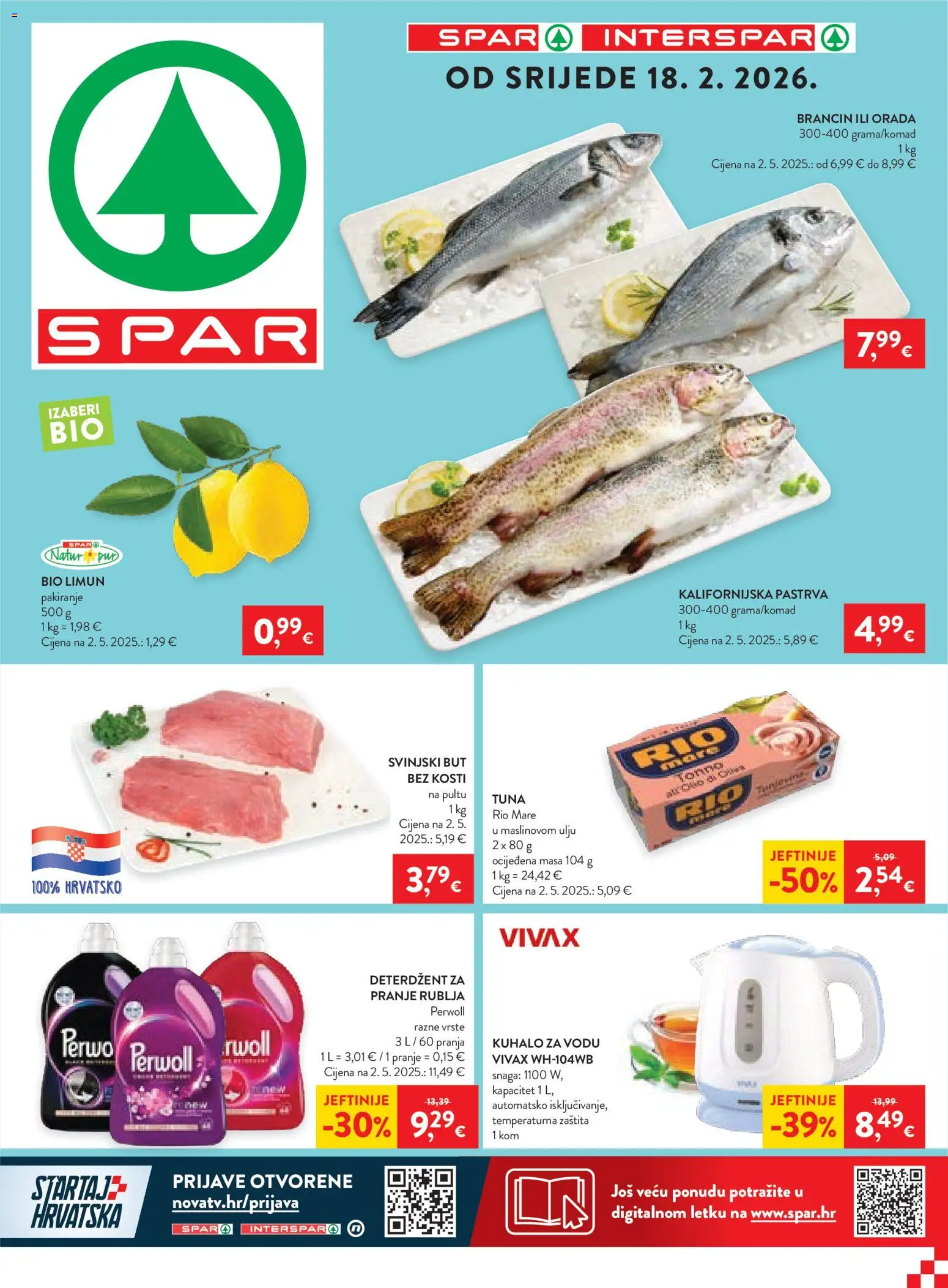 Katalog Spar - stranica 1- važeći od 18.02.2026