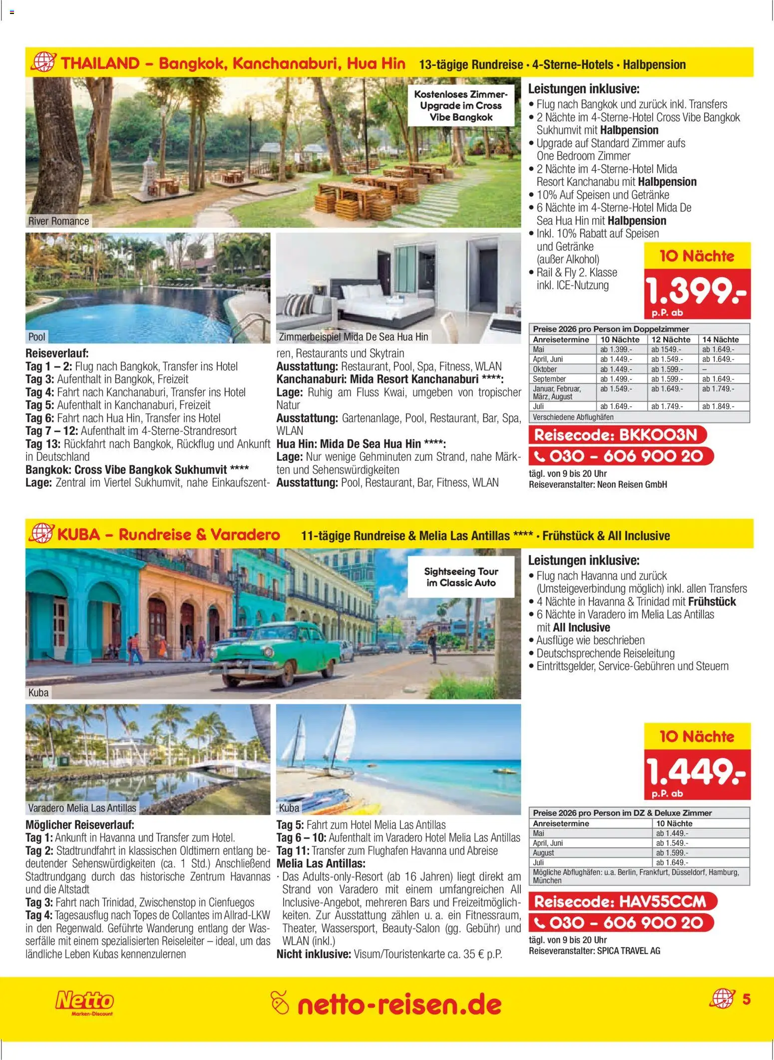 Netto Reisen Prospekt 	 - Seite 5 - gültig ab 27.11.2025