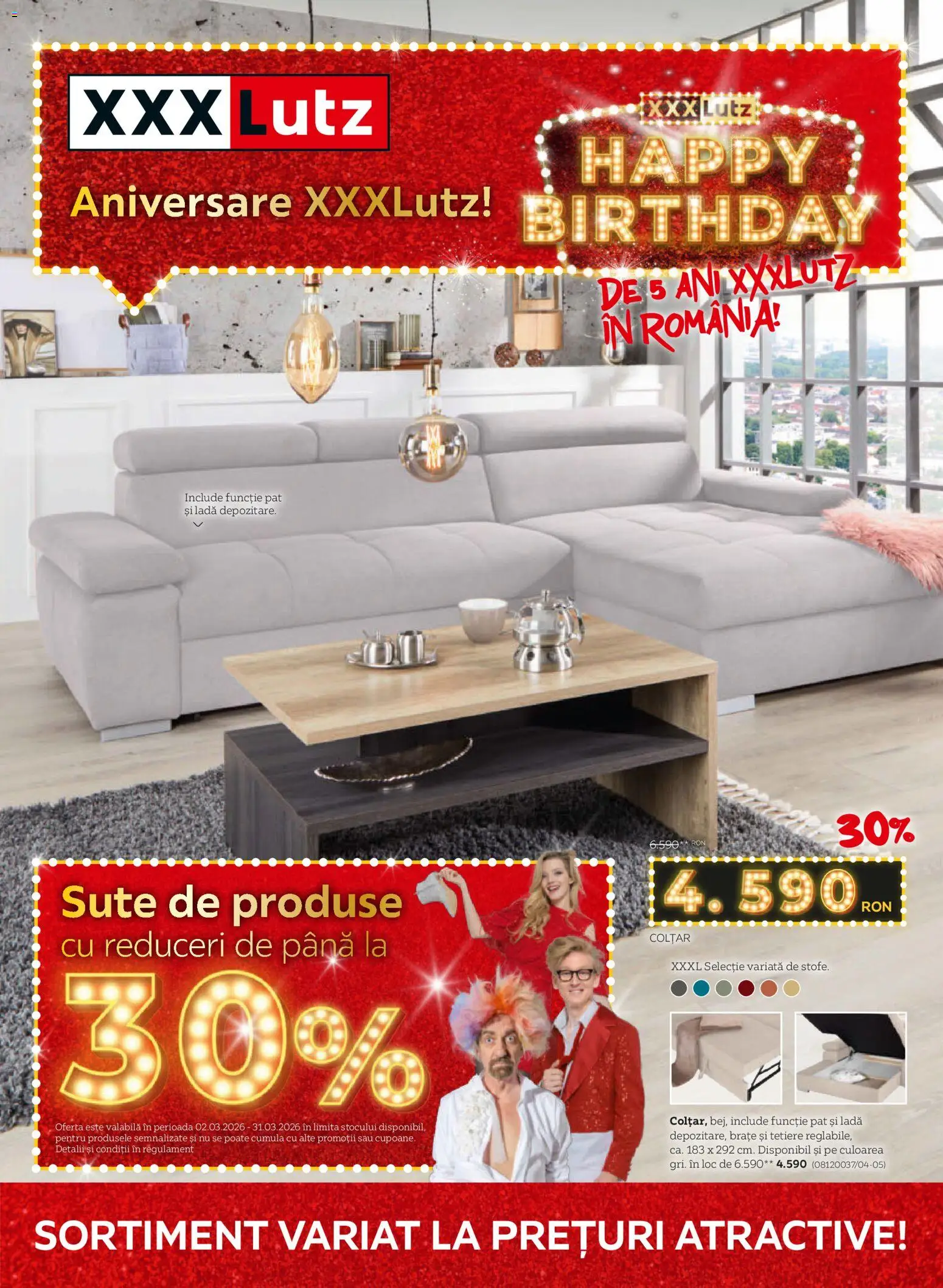 XXXLutz Catalog Martie - pagina 1- valabil de la 16.03.2026