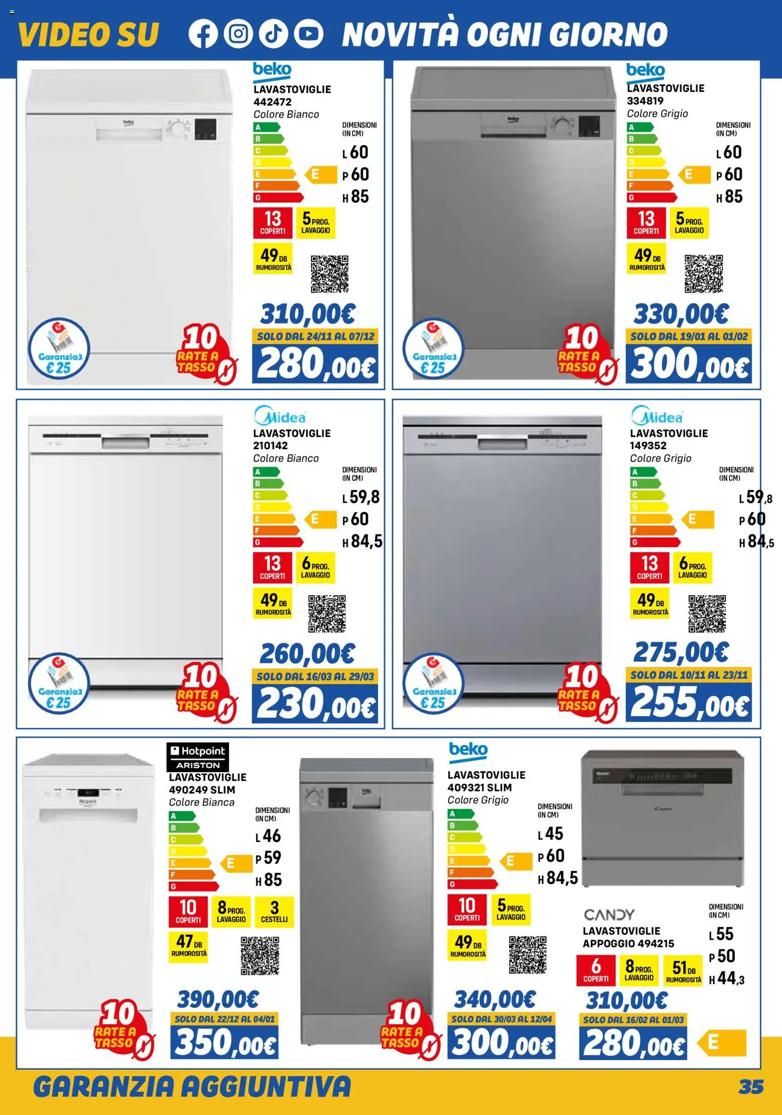 Orizzonte Elettrodomestici catalogo - pagina 35 - valido dal 01/11/2025