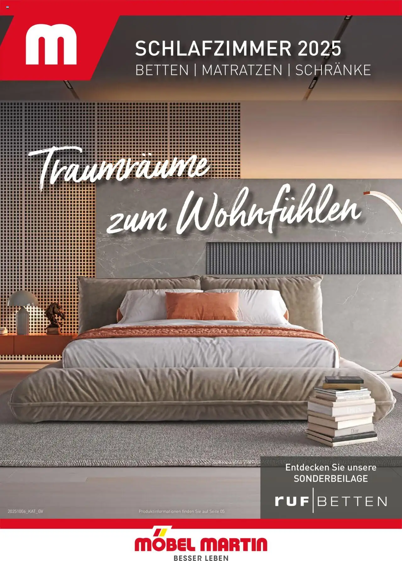 Möbel Martin  Schlafzimmer 2025 - Seite 1 - gültig ab 09.10.2025