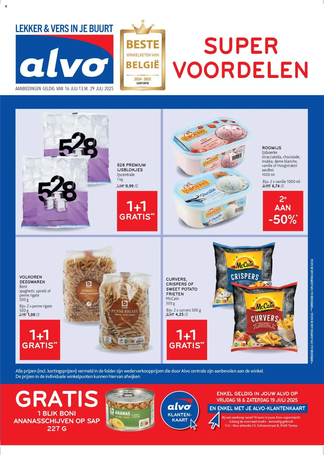 Alvo folder - pagina 1- geldig vanaf 16/07/2025