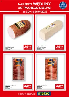 Podgląd Makro Gazetka - Wędliny ważny od 08.09.2025