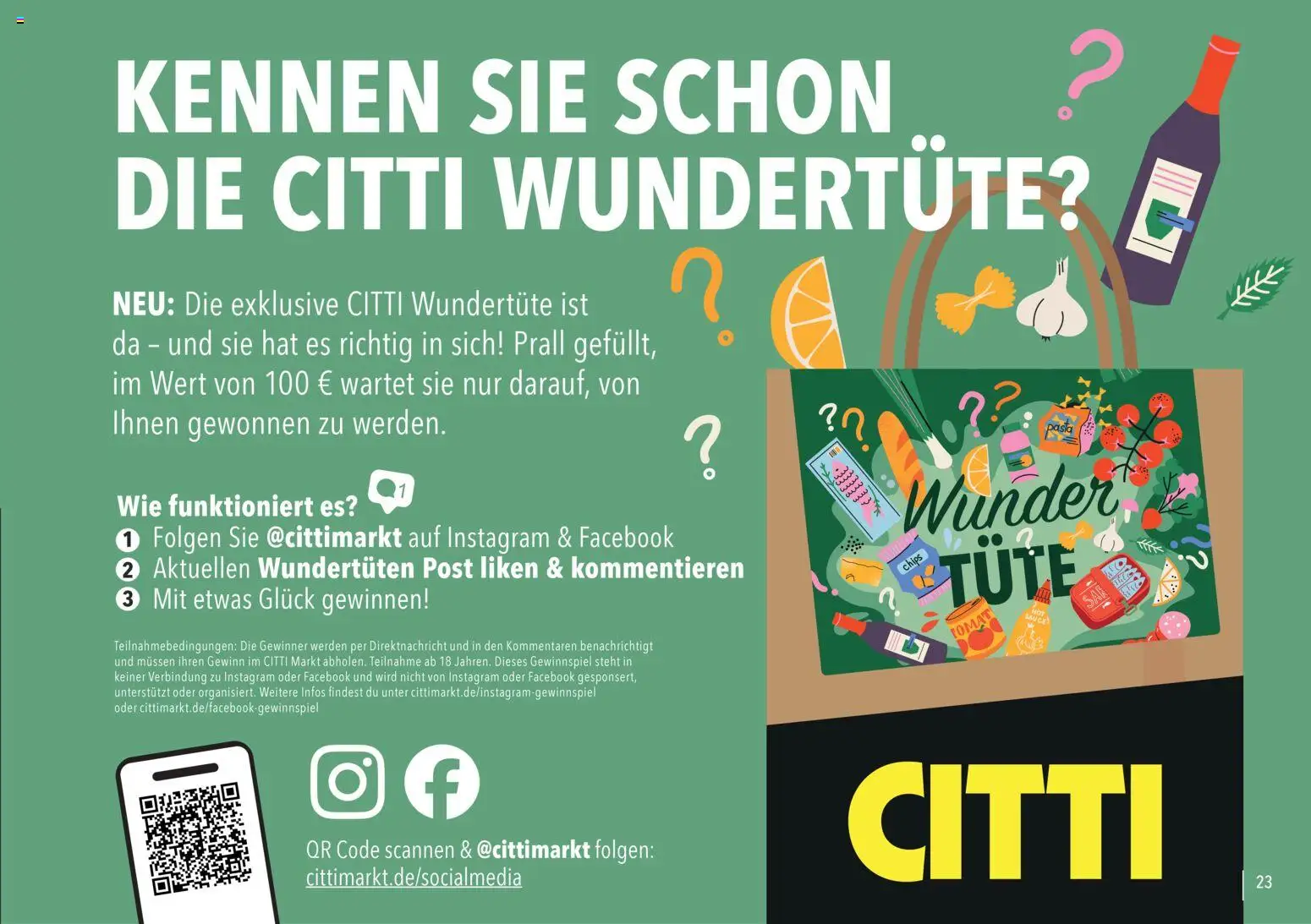CITTI Markt - Vorteilsheft - Seite 23 - gültig ab 01.01.2026