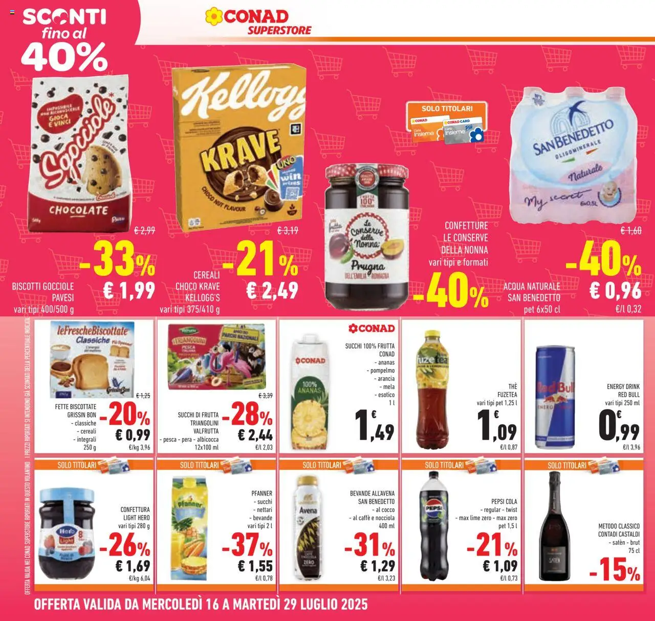 Conad Superstore Lombardia catalogo - pagina 20 - valido dal 16/07/2025