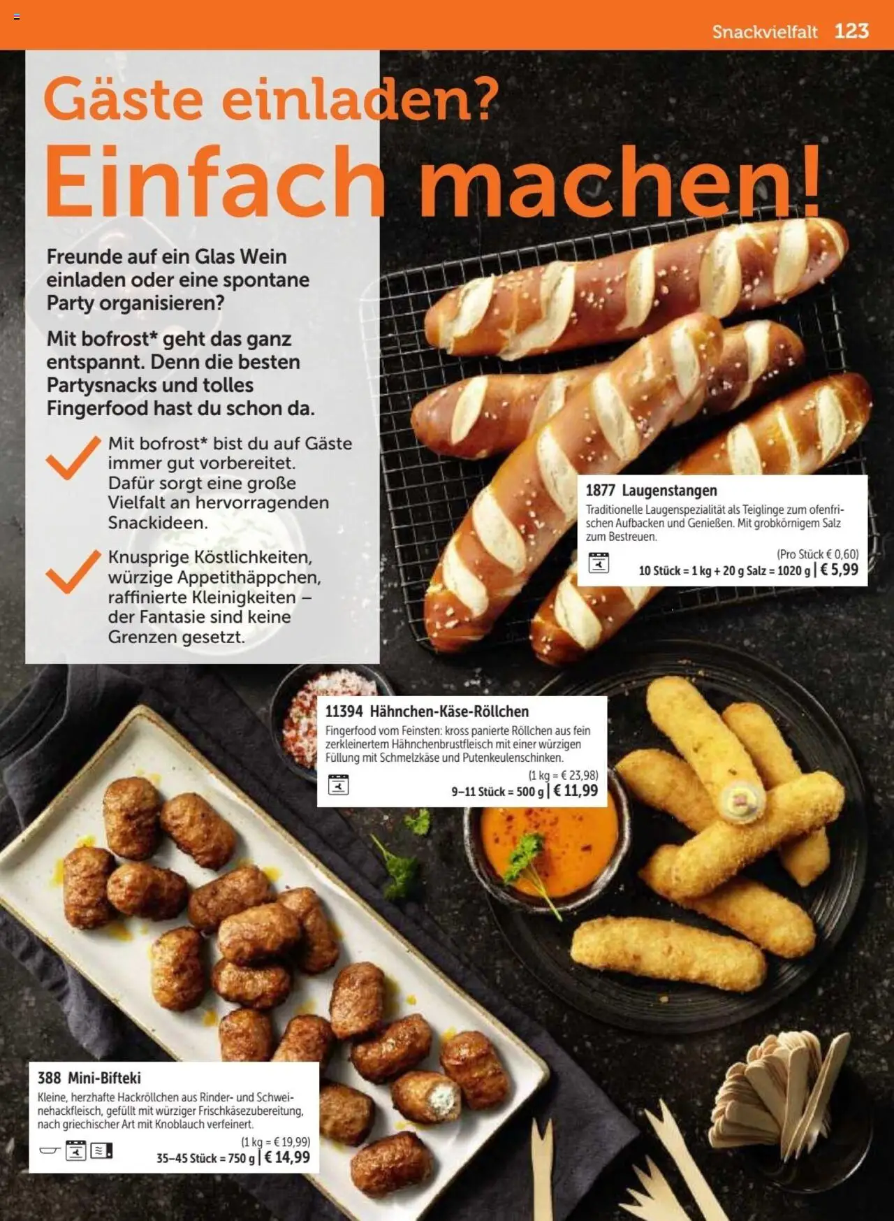 Bofrost Katalog - Seite 123 - gültig ab 02.03.2025